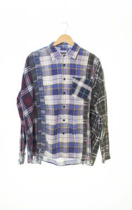 ◯ Needles ニードルズ Flannel Shirt フランネルシャツ GL291 マルチカラー 103