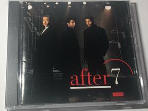 廃盤/国内盤CD/AOR/アフター7/アフター７ ●プロデュース:L.A.リード＆ベイビーフェイス 送料¥180