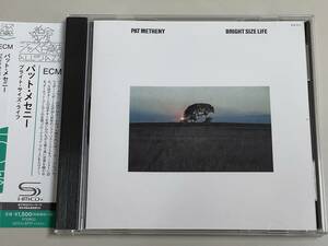 【shm-CDほぼ新品】bright size life/pat metheny/ブライト・サイズ・ライフ/パット・メセニー【日本盤】