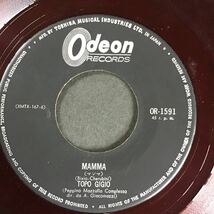 ぼくはトッポ・ジージョ/マンマ/赤盤/EPレコード/ビンテージ/昭和レトロ_画像5