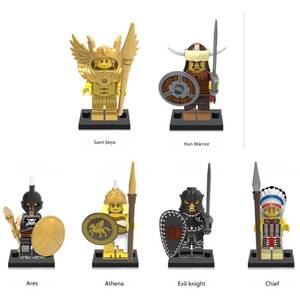 6体セット　古代　戦士軍団 ミニフィグ LEGO 互換 ミニフィギュア レゴ互換　hk