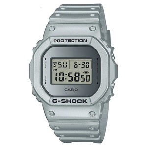 国内正規品 CASIO G-SHOCK カシオ Gショック Forgotten future スクエア メタリックシルバー メンズ腕時計 DW-5600FF-8JF