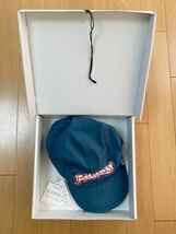 美品 初売り限定 visvim CAMP CAP（PEERLESS）BLUE ロゴワッペン付きキャンプキャップ ビズビム ICT_画像9