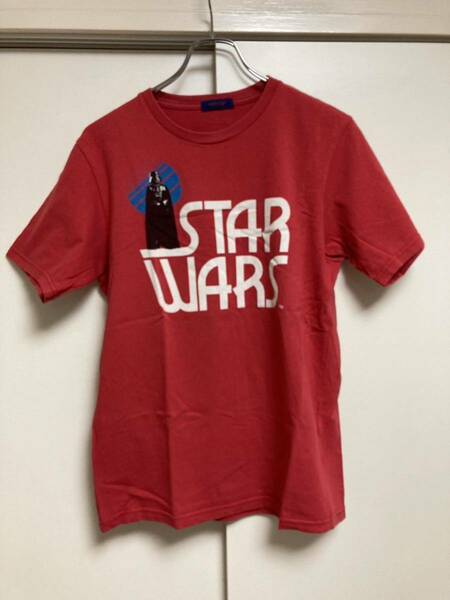 美品 UNDERCOVER×STAR WARS オフィシャルコラボ Tシャツ size2 アンダーカバー スターウォーズ 高橋盾 ジョニオ ダースベイダー レッド