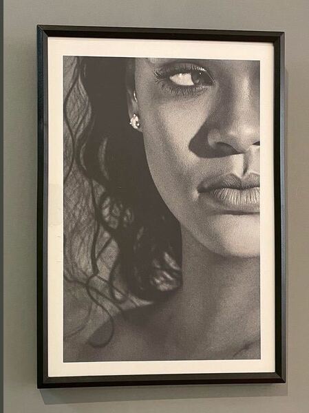 【額付き】A4アートポスター Rihanna リアーナ badgal riri R&B singer インテリア poster R001