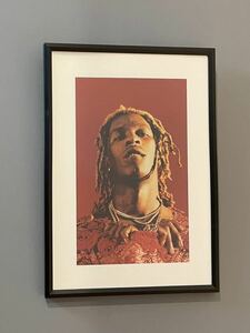 【額付き】A4アートポスター Young Thug ヤングサグ hip hop ヒップホップ インテリア RAP Y003