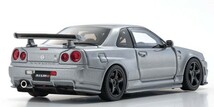 1/43 日産 スカイライン GT-R R34 NISMO CRS グランドツーリングカー ダークメタルグレー (KSR43106GR)_画像3