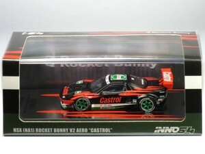 1/64 ホンダ NSX (NA1) ROCKET BUNNY V2 AERO CASTROL Concept Livery (IN64-NSXP-CAS)