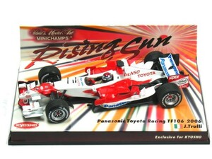 1/43 パナソニック トヨタ レーシング TF106 Rising Sun No.8 J.トゥルーリ 2006 (403060208)