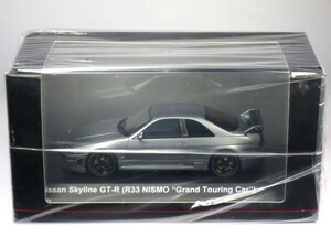 1/43 日産 スカイライン GT-R R33 NISMO CRS グランドツーリングカー ダークメタルグレー (KSR43109GR)