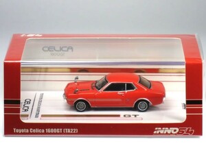 1/64 トヨタ セリカ 1600 GT (TA22) レッド (IN64-1600GT-RED)