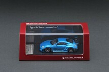 ignition model 1/64 PANDEM TOYOTA 86 V3 ブルーメタリック (RS05RR 18インチホイール) (IG1751)_画像3