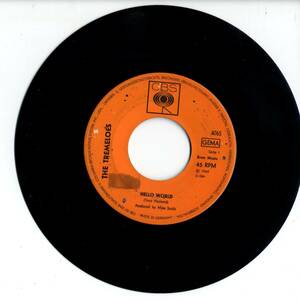 Tremeloes 「Hello World/ Up, Down, All Around」 ドイツCBS盤EPレコード