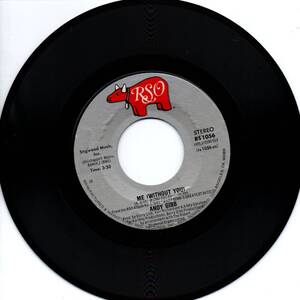 Andy Gibb 「Me (Without You)/ Melody」米国盤EPレコード　（Bee Gees関連）