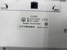 ○D8262 SAXA サクサ カールコードレス電話機 ビジネスフォン CL825○_画像5