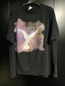 激レア90'S当時物 エマーソン,レイク&パーマー Tシャツ ヴィンテージ　XL ブラック　USA製　コピーライト　オフィシャル　バンドTシャツ