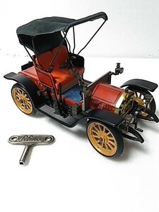 シュコー 西ドイツ製 ブリキゼンマイ 1909年 オペル ドクターズワゴン 美品 元箱 カギ付 