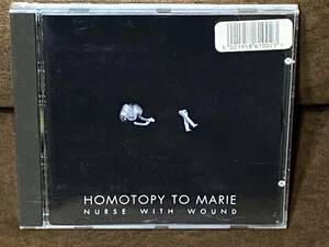 Nurse with Wound CD 中古 美品 Homotopy to Marie # NWW 5th The New Blockaders TNB Organum merzbow whitehouse ノイズ 音響 MB TG