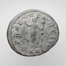 【古代ローマコイン】Carus（カルス）クリーニング済 ブロンズコイン 銅貨 アントニニアヌス(uQJ2Y3U4pu)_画像2