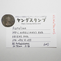 【古代ローマコイン】Aurelian（アウレリアヌス）クリーニング済 ブロンズコイン 銅貨 アントニニアヌス(KCWu7hcwxS)_画像10