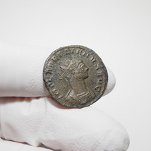 【古代ローマコイン】Aurelian（アウレリアヌス）クリーニング済 ブロンズコイン 銅貨 アントニニアヌス(KCWu7hcwxS)_画像5