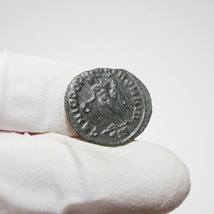 【古代ローマコイン】Severus II（セウェルス2世）クリーニング済 ブロンズコイン 銅貨 フォリス(sN4bAyQ5uW)_画像8