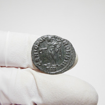 【古代ローマコイン】Severus II（セウェルス2世）クリーニング済 ブロンズコイン 銅貨 フォリス(sN4bAyQ5uW)_画像6