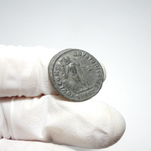 【古代ローマコイン】Licinius II（リキニウス2世）クリーニング済 ブロンズコイン 銅貨 フォリス(nyethMz4jr)_画像8