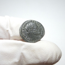 【古代ローマコイン】Maximian（マクシミアヌス）クリーニング済 ブロンズコイン 銅貨 フォリス(eHjDG4JNDi)_画像5