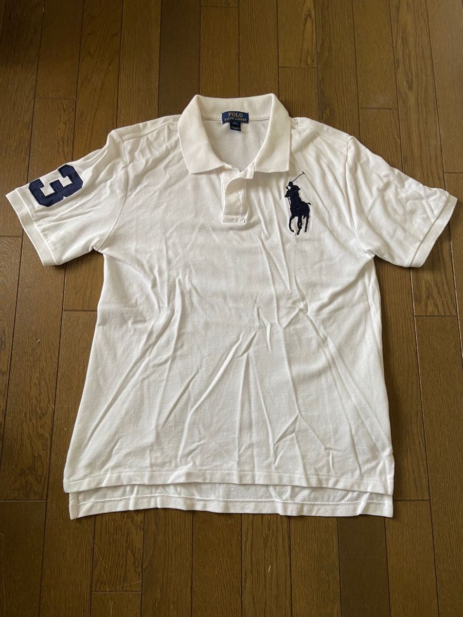 ベージュL FCRB BIGLOGOWIDEPOLO POLO ポロシャツ | cttrans.com.br