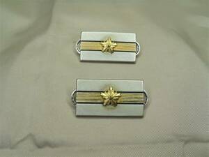 昭和の警察　階級章　巡査　制服用　２個セット　Ａ　経年保管　中古品