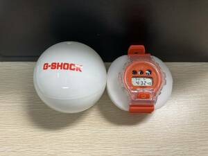 上8195 カシオ G-SHOCK 限定品 DW-6900GL-4JR ガチャガチャ オレンジ 20気圧防水 耐衝撃 スケルトン メンズ腕時計 国内正規 新品 未使用 