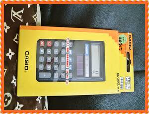  Casio calculator count machine records out of production SL300L made in Japan ∮ new goods large display solar type 1990 period Heisei era retro CASIO