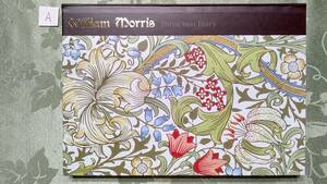 A ハードカバーノート 日本製 ディアカーズ ウイリアムモリス 3年連用日記 William Morris Three year Diary
