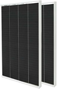 【送料無料】GWSOLAR 110W ×2枚組 太陽光パネル/ 全並列ソーラーパネル/ 単結晶PERCセル/ 影に強い 太陽光発電