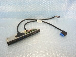 1ODX // Fujitsu PRIMERGY RX2530 M4 の フロントコントロール 電源スイッチ_LED_USB / A3C40176100 T26139-Y3999-V503 //在庫5