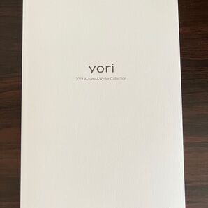 yori最新2023秋冬カタログA/Wコレクションヨリautumn&winter ヨリカタログ yori秋冬 冊子 ルックブック