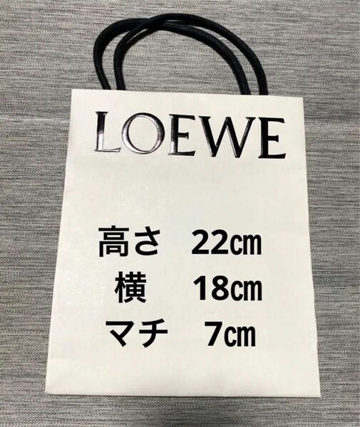 LOEWE ショップ袋 ブランド紙袋 