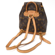 1点限定 ルイヴィトン リュックサック ミニモンスリ バックパック M51137 モノグラム LOUIS VUITTON Montsouris_画像4