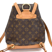 1点限定 ルイヴィトン モンスリMM バックパック M51136 モノグラム ブラウン LOUIS VUITTON Montsouris MM_画像3