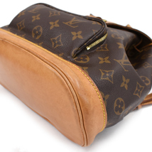 1点限定 ルイヴィトン モンスリMM バックパック M51136 モノグラム ブラウン LOUIS VUITTON Montsouris MM_画像7