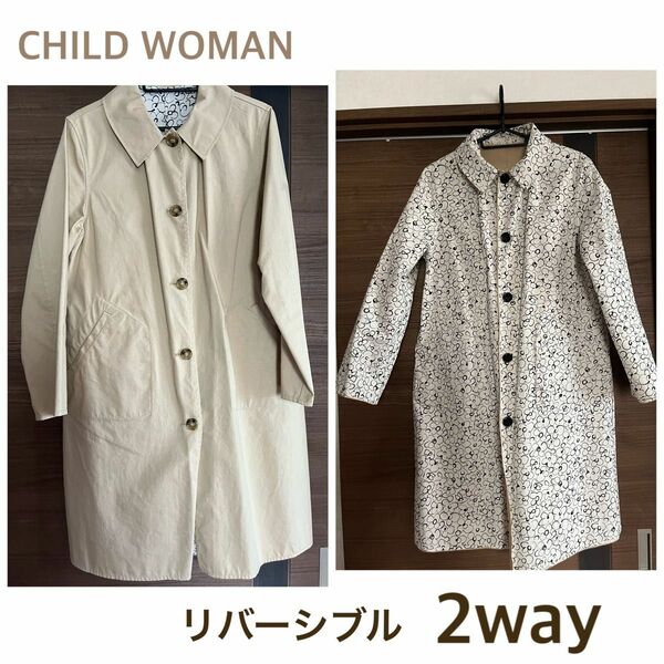 CHILDWOMAN＊リバーシブルスプリングコート