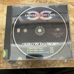 シ● HIPHOP,R&B CRUCIAL CONFLICT - SHOWDOWN INST,シングル CD 中古品