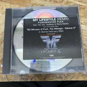 ◎!! HIPHOP,R&B FUNKMASTER FLEX - MY LIFESTYLE (REMIX) INST,シングル,HYPE STICKERコレクターズアイテム CD 中古品