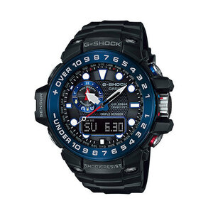 新品 アナログ G-SHOCK ガルフマスター GWN-1000B-1BJF BLUE×BLACK GULFMASTER 青