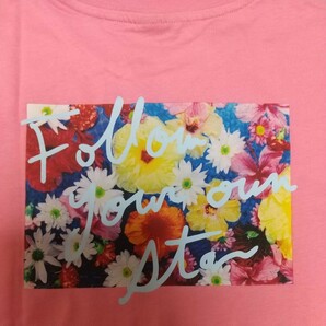  蜷川 実花 mika ninagawa GU ジーユー ユニクロ Tシャツ ピンク M 未使用・タグ付 【送料無料】
