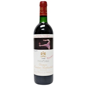 ★ rr90 Points ★ U.S. Direct Rights 7dayswine.com 1990 Chateau Mouton Rotary Rothschild Chateau Mouton Rothschild 5 Большой замедлен