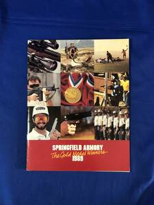 CF520m●【英語カタログ】 「SPRINGFIELD ARMORY スプリングフィールドアーモリー the gold medal winners」 1989年/M1A/ライフル/銃