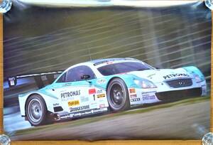 ポスター　2010年 スーパーGT #1 トヨタ レクサス PETRONAS TOM'S SC430 脇阪寿一/アンドレ・ロッテラー 未使用