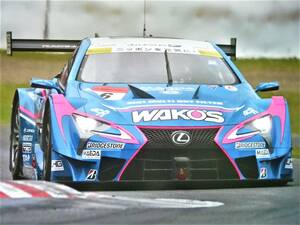  poster 2017 year super GT Toyota Lexus #6 WAKO'S 4CR LC500 LEXUS Racing large . peace ./ Andre a*karudareli unused 